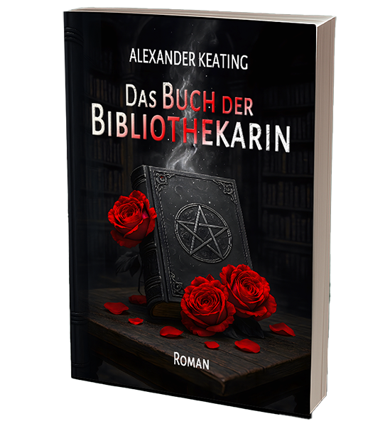 Buchcover Das Buch der Bibliothekarin von Alexander Keating