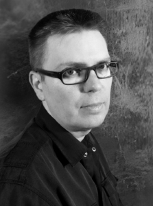 Alexander Keating Portrait 1 (schwarz-weiß)