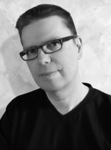 Alexander Keating Portrait 2 (schwarz-weiß)